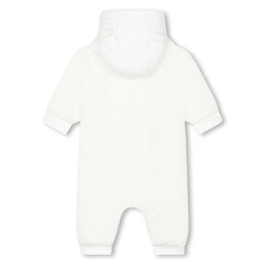 Mameluco pijama BOSS blanco para bebés